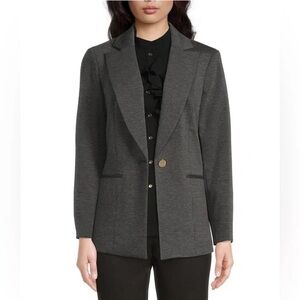 NWT Kasper Women's Gray Blazer 16W